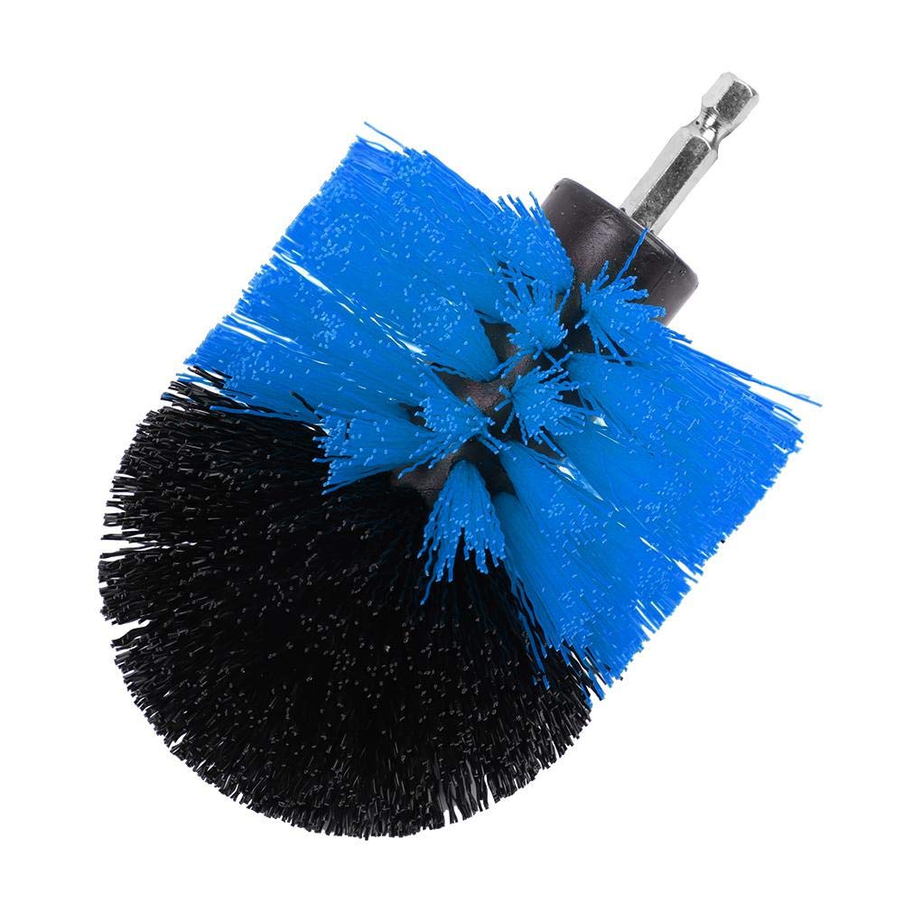 Electric Drill Power Scrubber Brush Kit with Extendable Attachment - Spin Scrubber Pads & Brushes for Deep Cleaning (Blue) - Perfect for Bathroom Tiles, Kitchen Sinks & Grout Cleaning