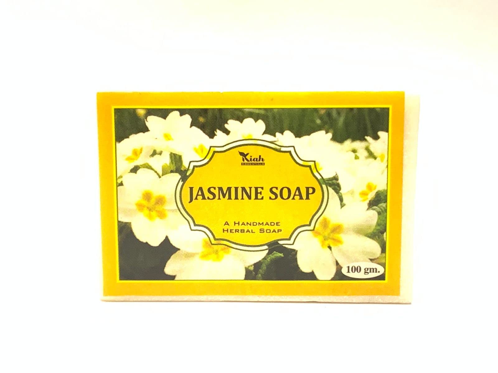 Jasmine Soap - 100g Fresh Ayurvedic Handmade Chameli Soap for Brightening & Clearing Skin | Natural Glow Booster | Perfect for Daily Skincare & Aromatherapy Relaxation