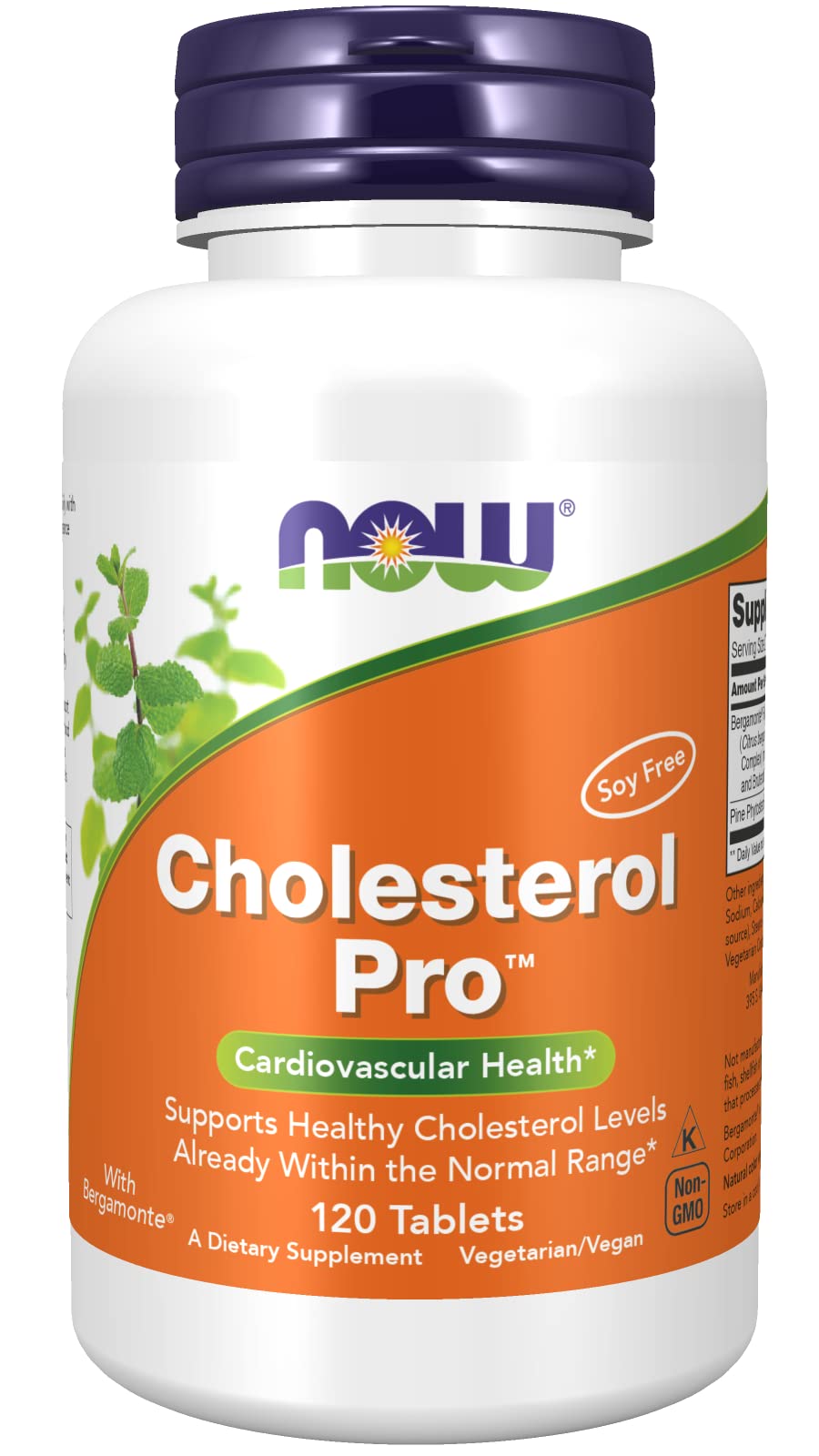 Cholesterol Pro 120 Tablets (Pack of 2) - Natural Heart Health Supplement for Lowering LDL & Supporting Cardiovascular Wellness - Perfect for Daily Cholesterol Management & Heart Care Routine