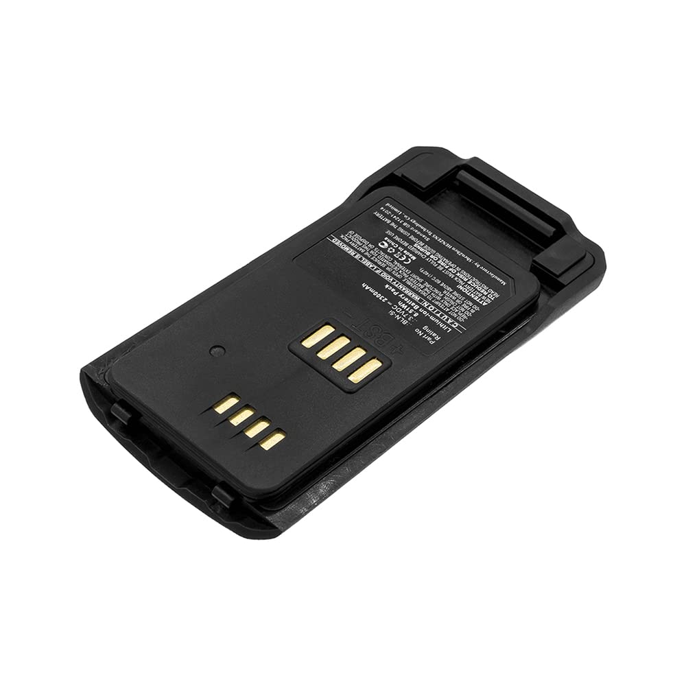 Synergy Digital 2-Way Radio Battery - BLN-5i & BLN-6 Compatible Rechargeable Li-ion Battery (3.7V 2300mAh) for Motorola Walkie Talkies - Perfect for Construction, Security & Outdoor Adventures