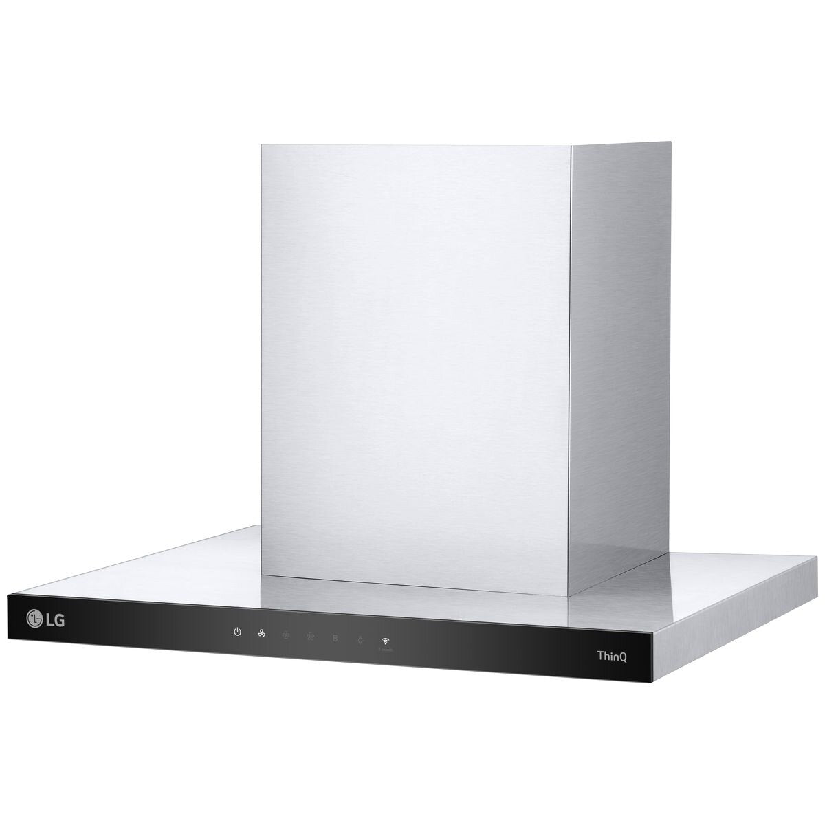 LG BWH607T3S 60cm Series 7 Canopy Range Hood - Stainless Steel Kitchen Exhaust Fan with Powerful Extraction - Perfect for Modern Home Cooking & Open Kitchen Designs
