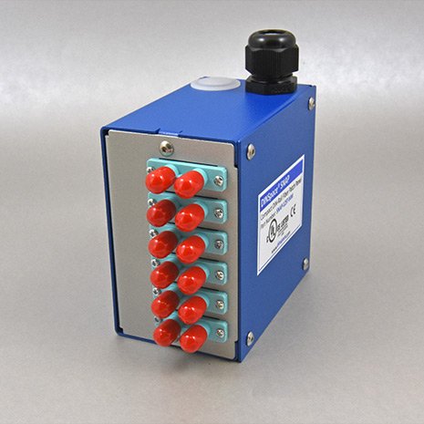 12-Port OM3/OM4 Compact Fiber Optic Patch Panel - SNAP-12ST-MM for High-Speed Data Centers & Network Racks | Ideal for Server Rooms, Telecom Closets & Enterprise Networks