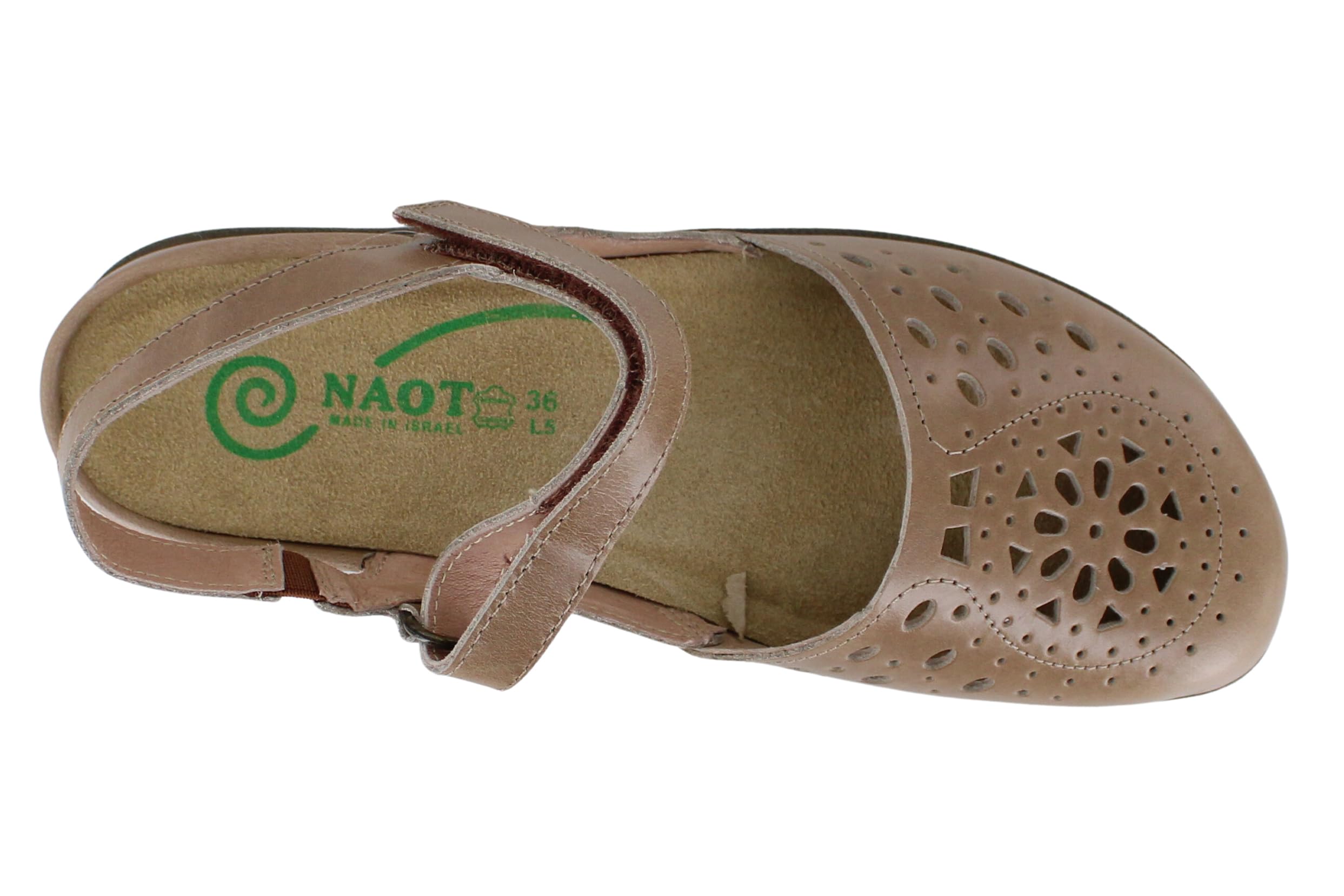NAOT Women's Arataki Closed Toe Slingback Sandals with Cork Footbed - Arch Support & Slip-Resistant - Lightweight Travel Shoes - Removable Footbed - Perfect for Walking, Work & Vacation Outfits