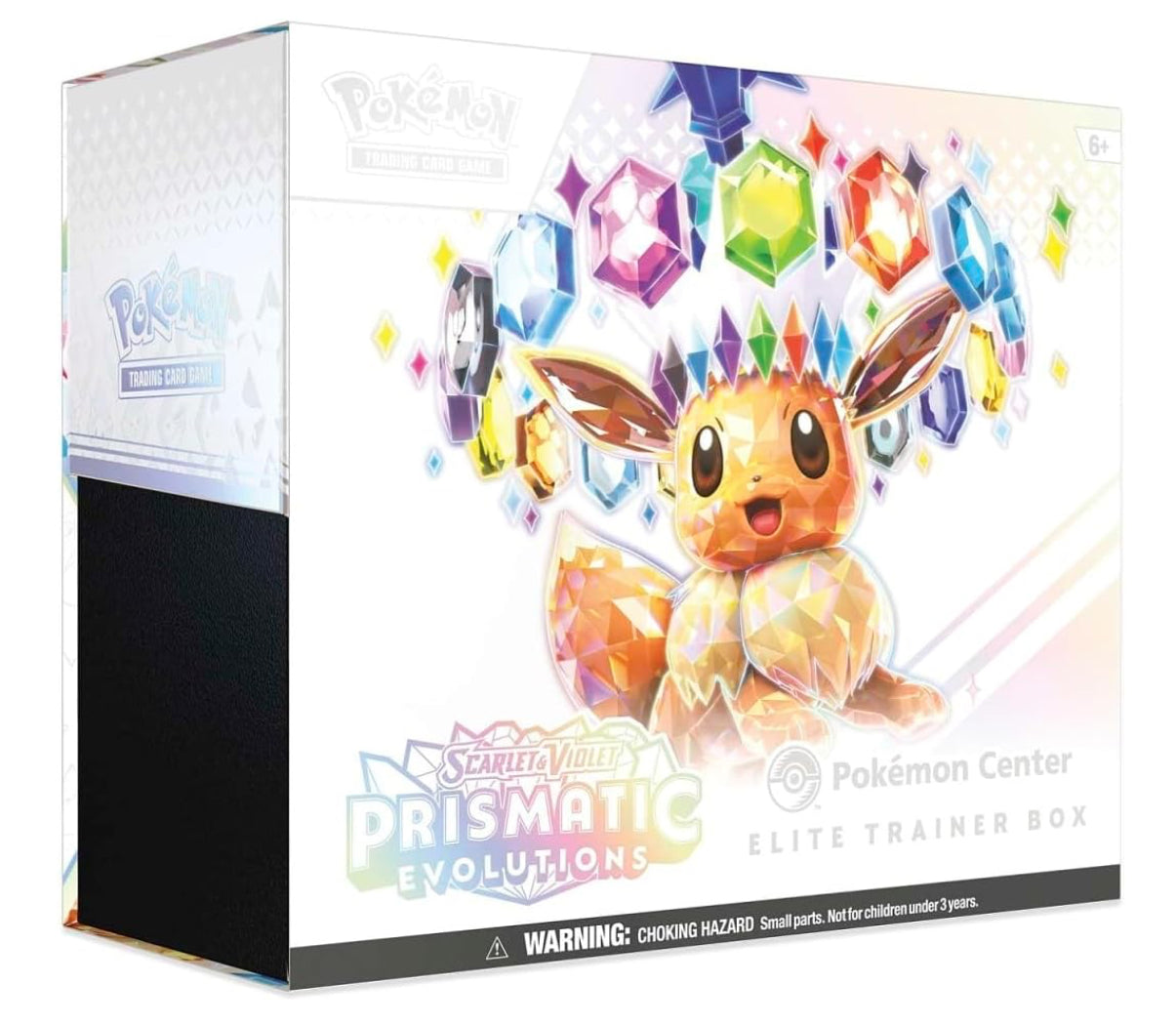Pokemon Prismatic Evolutions Elite Trainer Box - Collectible Trading Cards for Battles & Gifts | Perfect for Pokemon Fans, Tournaments & Game Nights