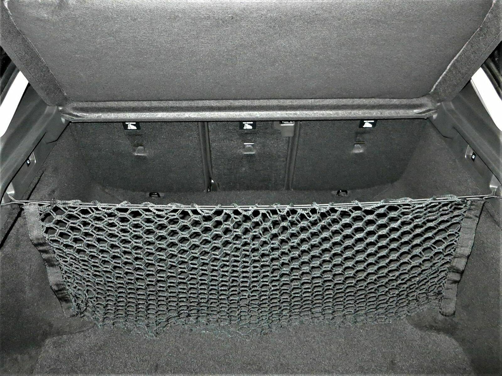 Premium Rear Trunk Organizer Cargo Net for 2018-2020 Buick Regal Tourx Sportback - Heavy Duty Mesh Storage for Wagon - Car Trunk Organizer with Envelope & Floor Style - Perfect for Road Trips, Groceries & Sports Equipment