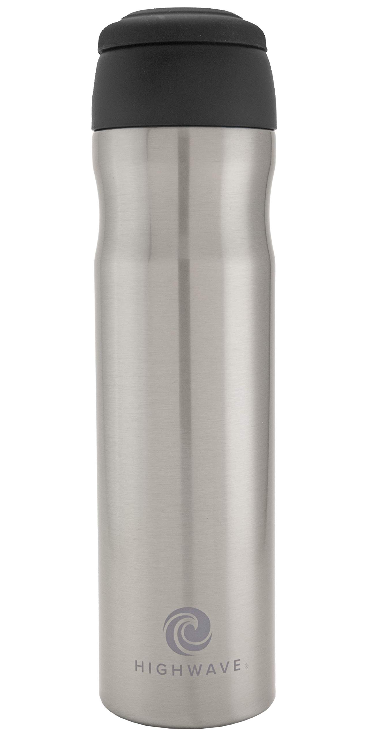 Highwave Roam 20 oz Stainless Steel Tumbler - Insulated Travel Mug for Hot & Cold Drinks, Perfect for Camping, Office & Commuting