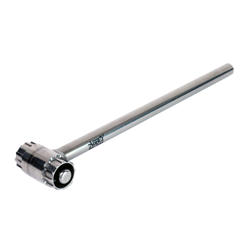 Abbey Tools Crombie Tool - Dual Sided Thru Axle Compatible with Shimano Groupsets | Perfect for Bicycle Maintenance & Professional Bike Repair Shops