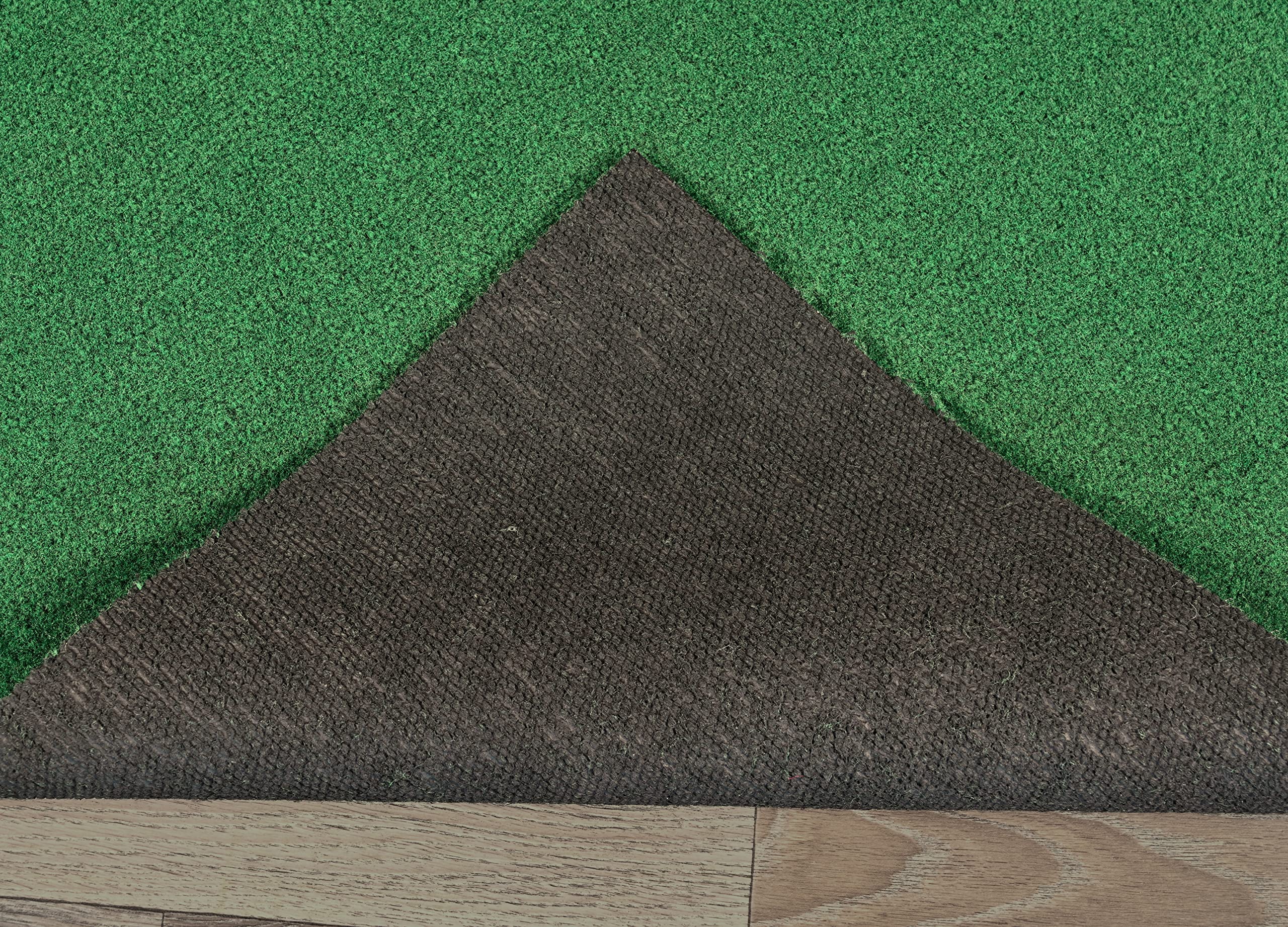 Garland Rug Softscapes 9x12 FT Indoor Outdoor Area Rug - Green - Perfect for Living Room, Patio & Deck Decor