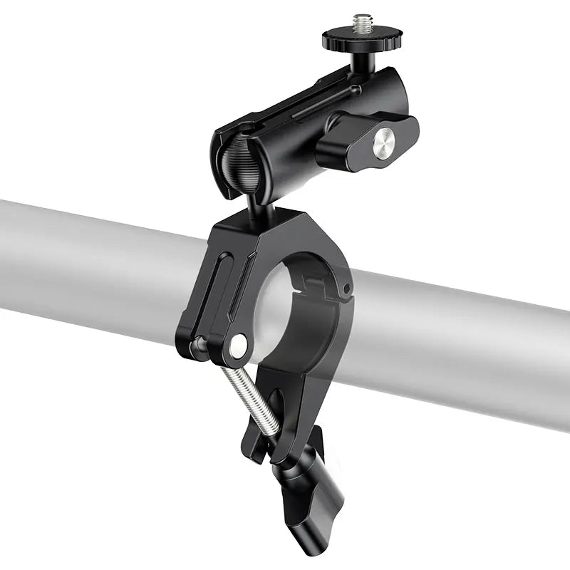 Ulanzi Universal Bike & Motorcycle Handlebar Mount for GoPro Hero 13, Insta360 & Action Cameras - Secure Clamp for Cycling, Motorcycling & Outdoor Adventures - Model C018GBB1