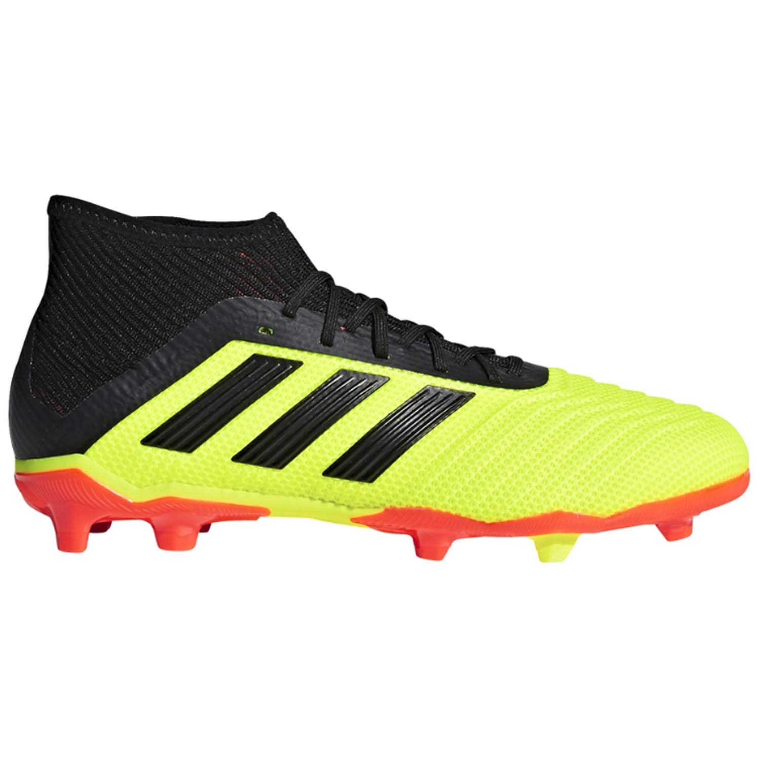 Adidas Men's Predator 18.1 Firm Ground Soccer Cleats - Lightweight Football Shoes for Speed & Control - Perfect for Competitive Matches & Training Sessions