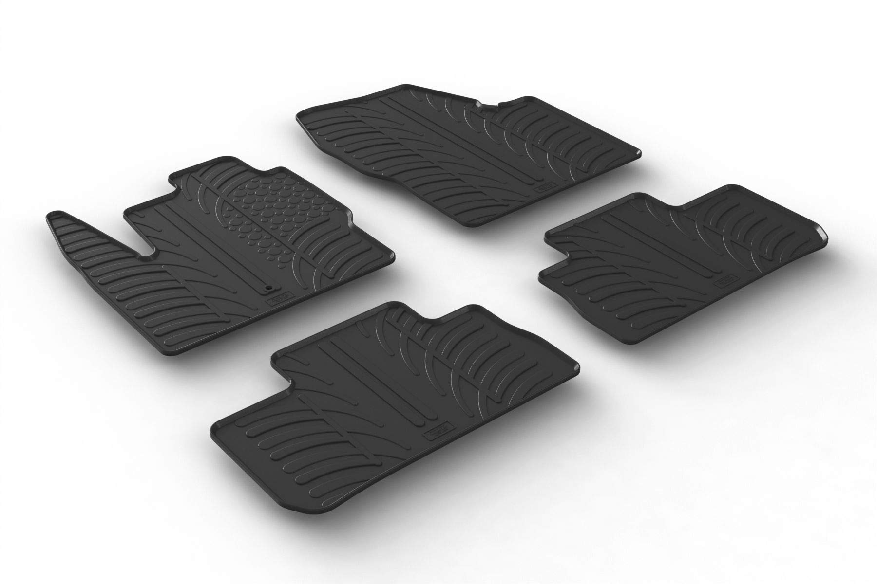 Custom Fit All-Weather Rubber Floor Mats for Land Rover LR2 2007-2015 - No Trimming Required, Perfect Fit, Durable Protection Against Rain, Mud & Snow - Ideal for Off-Roading, Daily Commutes & Winter Driving