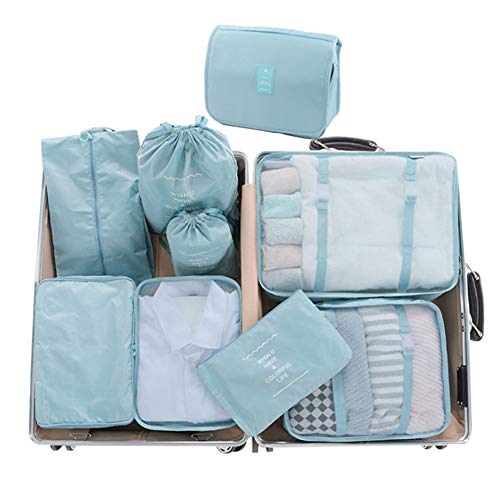 9pcs Blue