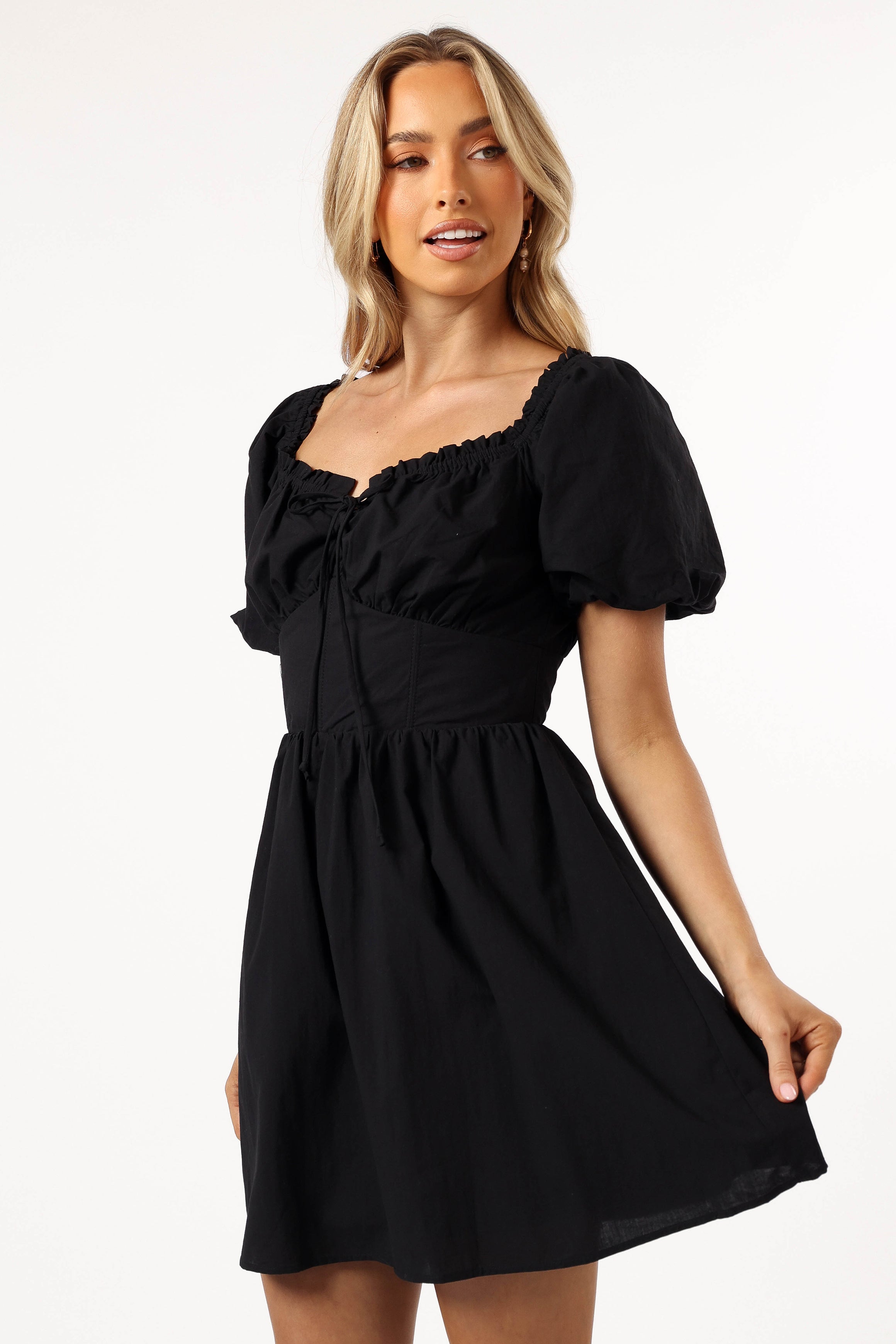 Elegant Black Jazz Mini Dress for Women - Perfect for Night Out, Party & Special Occasions