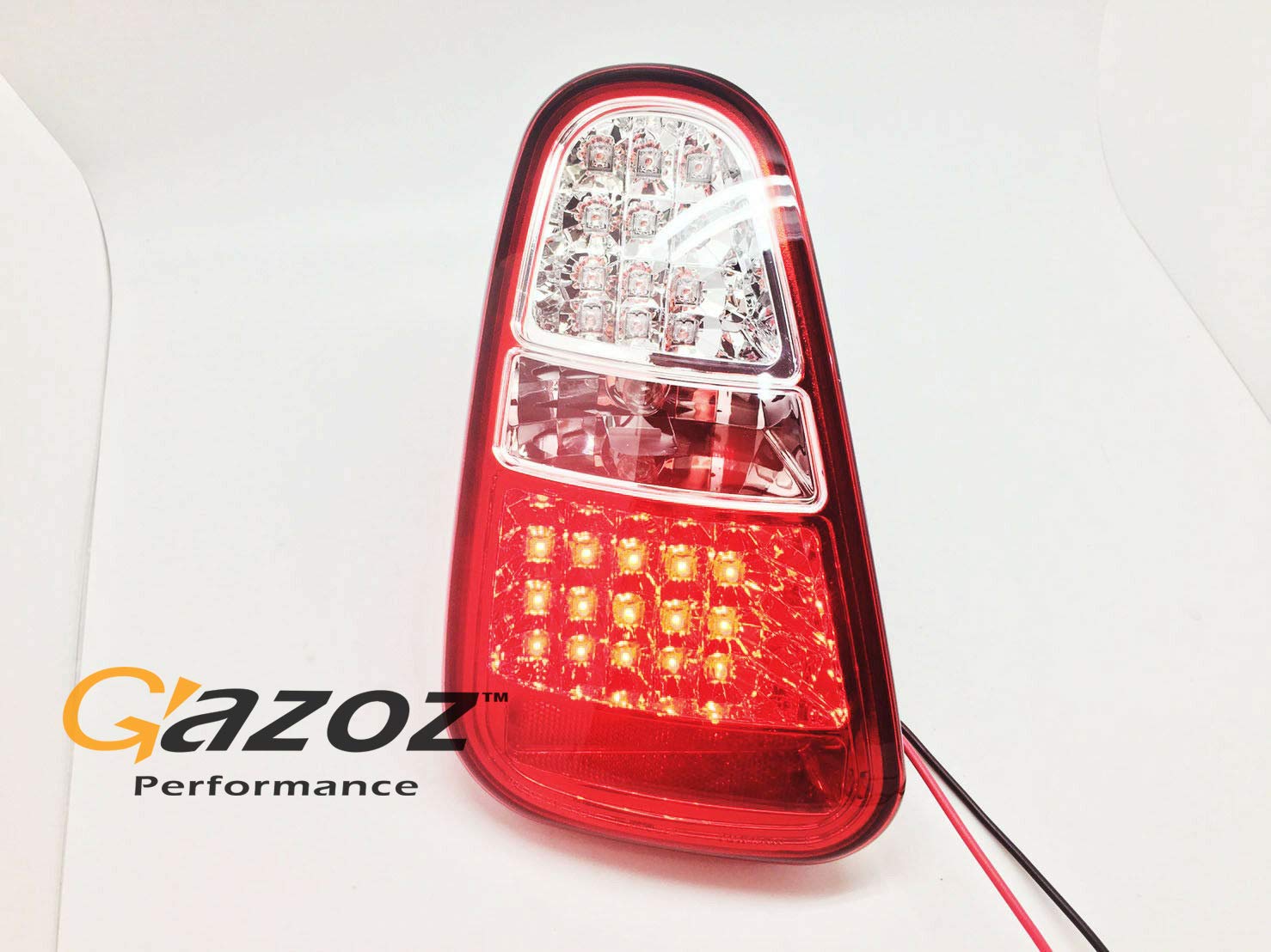 Smoke LED Tail Lights Rear Lamps with Reverse Light for 2004-2006 Mini Cooper R50 R52 R53 - Upgrade Your Car's Style & Safety for Night Driving