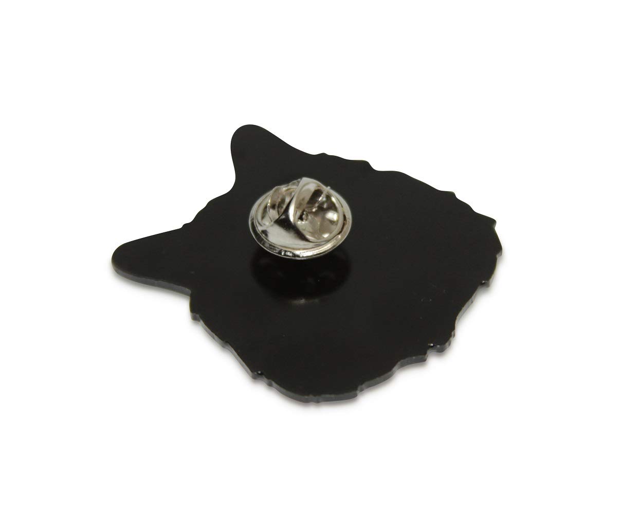 Maine Coon Tabby Cat Lapel Pin - Cute Cat Brooch for Women & Men - Perfect for Jackets, Bags & Gifts - Unique Cat Lover Accessory for Everyday Wear & Special Occasions