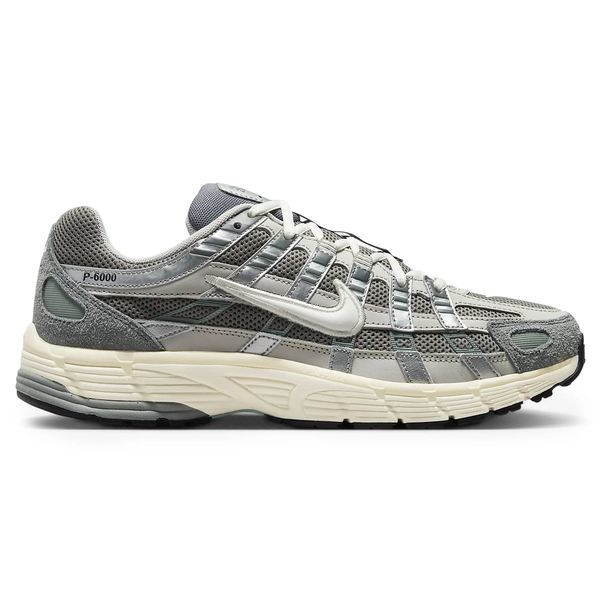 Nike P 6000 Flat Pewter Running Shoes for Men - Lightweight Comfortable Sneakers for Jogging, Gym Workouts & Casual Wear