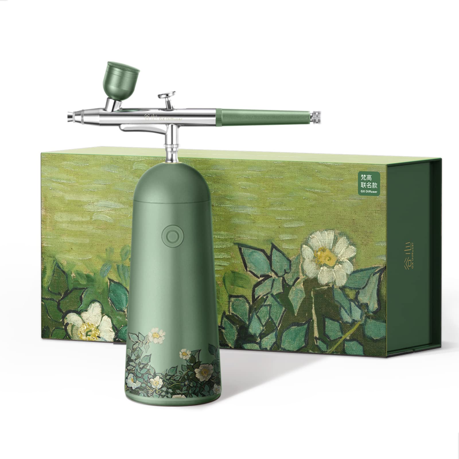 Portable Nano Ion Face Mist Sprayer - GX Diffuser for Moisturizing & Essence Application, Rose Water Toner Spray Device | Perfect for Skincare Routine, Travel & On-the-Go Hydration