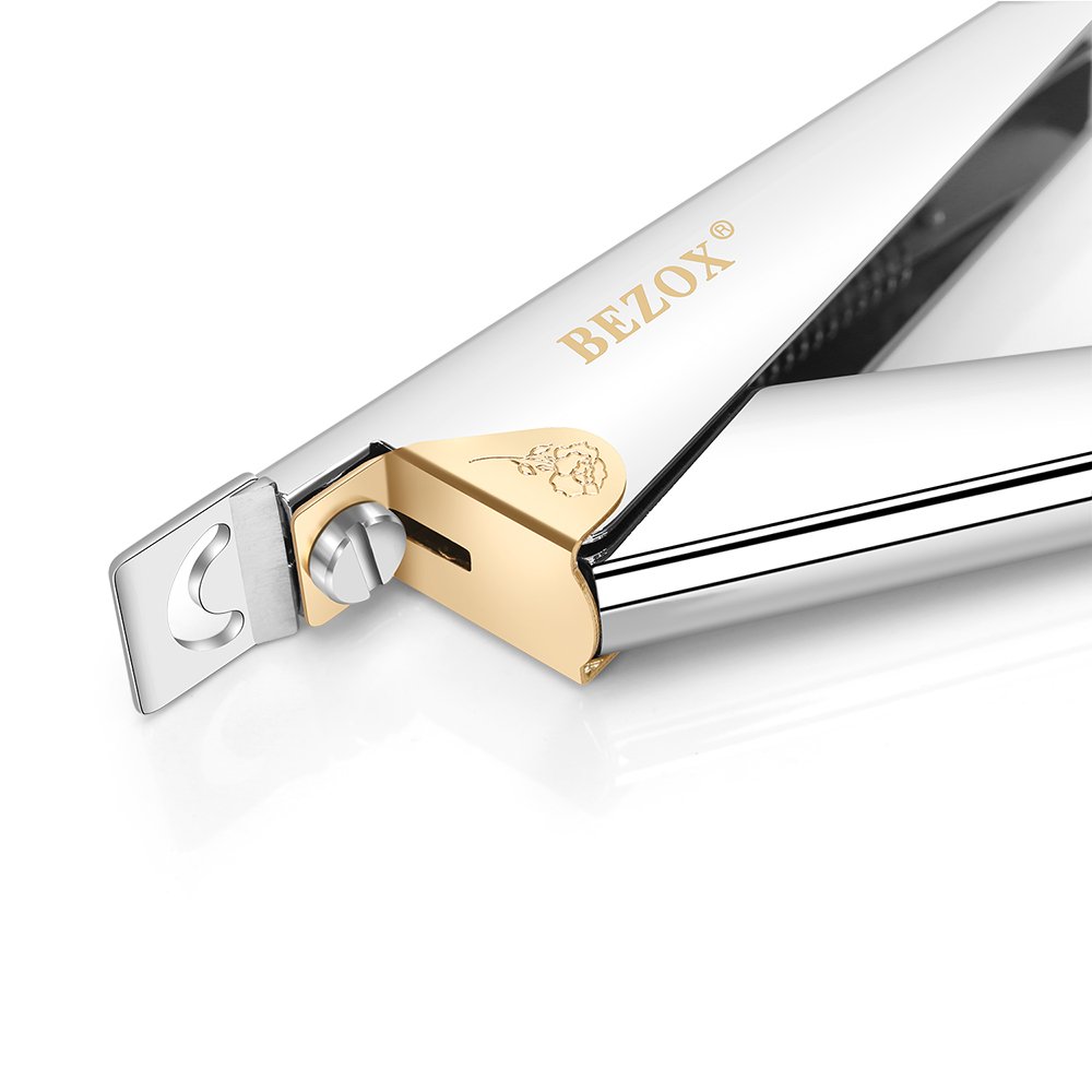 BEZOX Professional Acrylic Nail Clippers - Sharp False Nail Tip Cutters & Fake Nail Trimmers for Manicure & Nail Art | Perfect for Salon, Home Use & DIY Nail Designs