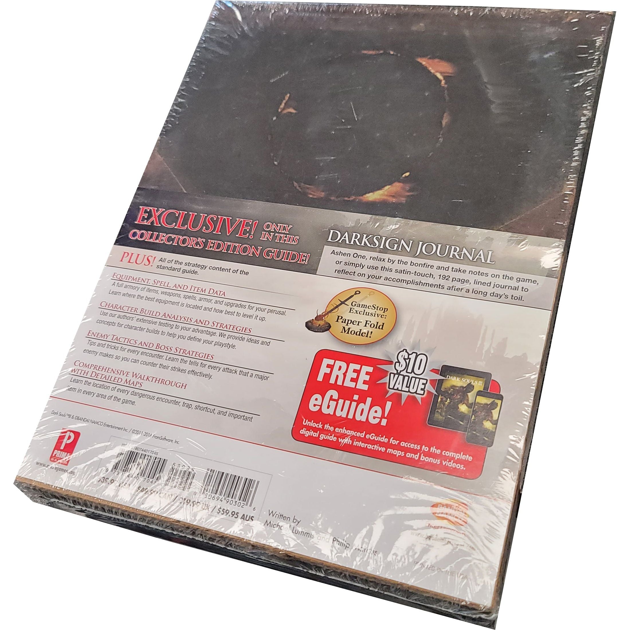 Dark Souls III Official Collector's Edition Strategy Guide by Prima Games - Sealed Hardcover Book for PS4, Xbox One & PC - Perfect for Gamers & Collectors - Walkthrough, Maps & Boss Battles