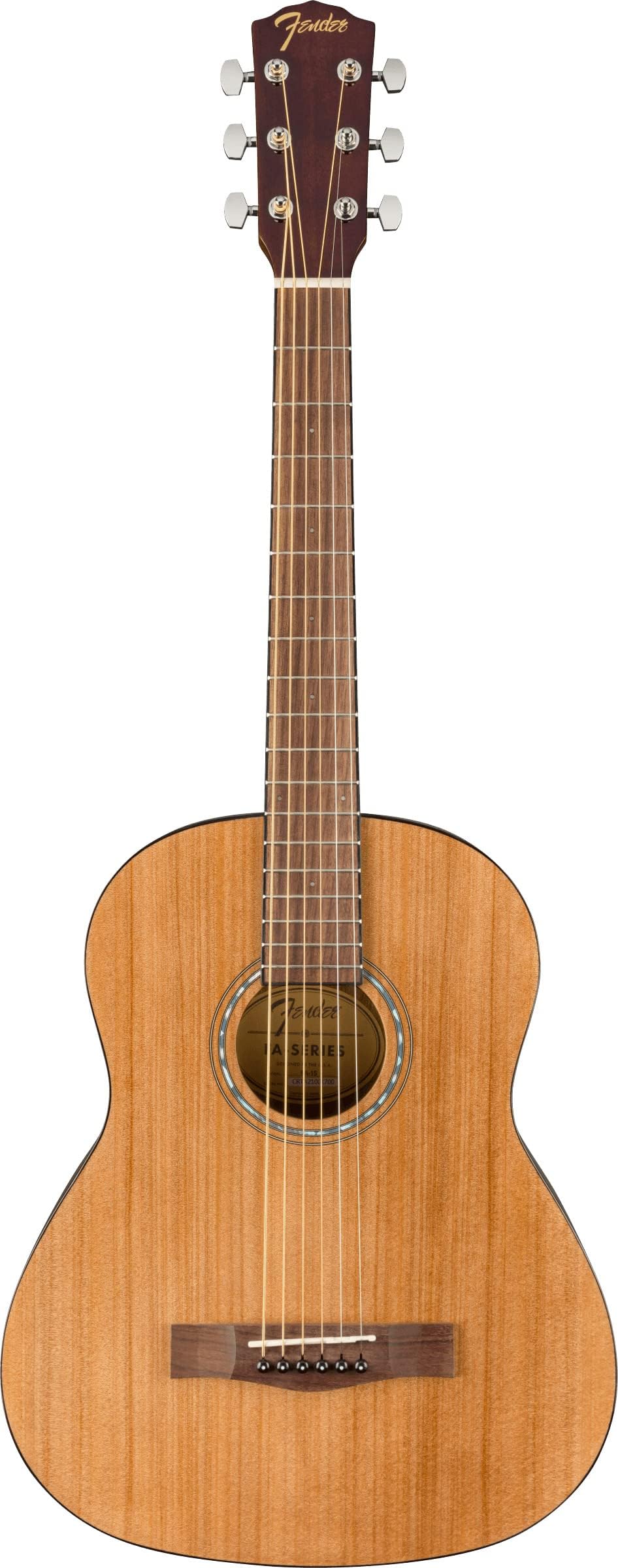 Fender FA-15 3/4-Size Steel String Acoustic Guitar for Kids - Natural Finish with Gig Bag, Tuner, Strap, Picks & Online Lessons | Perfect for Beginners, Travel & Home Practice