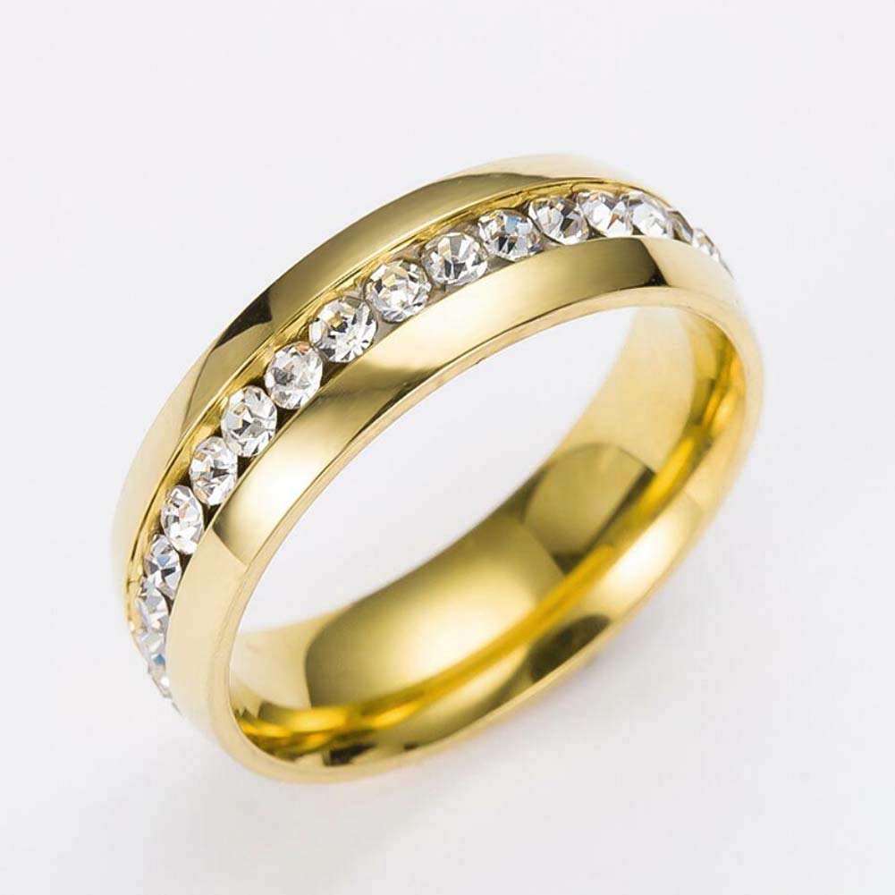 His & Hers Wedding Ring Sets - Black Gold & Titanium Bands for Couples - Perfect for Engagements & Anniversaries