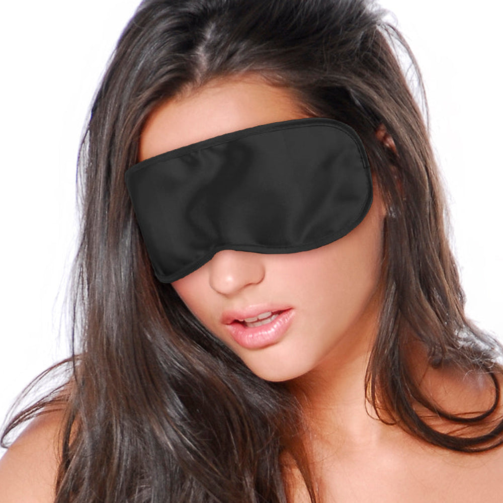 Fetish Fantasy Series Satin Love Mask - Elegant Blindfold for Sensual Play, BDSM, and Romantic Roleplay - Perfect for Couples, Spice Up Your Intimate Moments