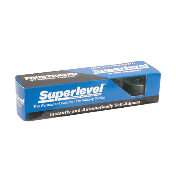 FMP 121 1144 Super Level Self-Adjusting Table Glides (Set of 4) - Perfect for Furniture Leveling, Wobble-Free Tables & Uneven Floors