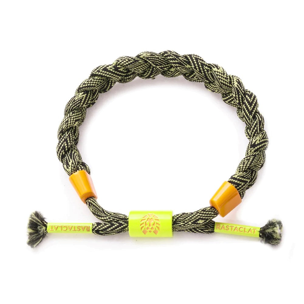 Rastaclat Lime Light Bracelet - Adjustable M/L Size - Stylish Wristband for Men & Women - Perfect for Fitness, Sports & Everyday Wear