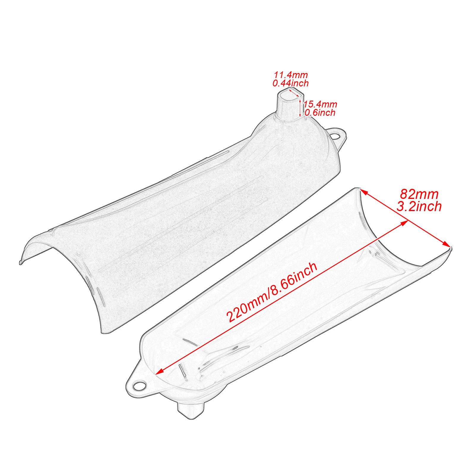 HDBUBALUS Crankcase Fill Funnel Set - 3 Piece Primary Case Oil Fill & Oil Filter Funnel Kit Compatible with Harley Davidson Motorcycles - Perfect for Oil Changes & Maintenance