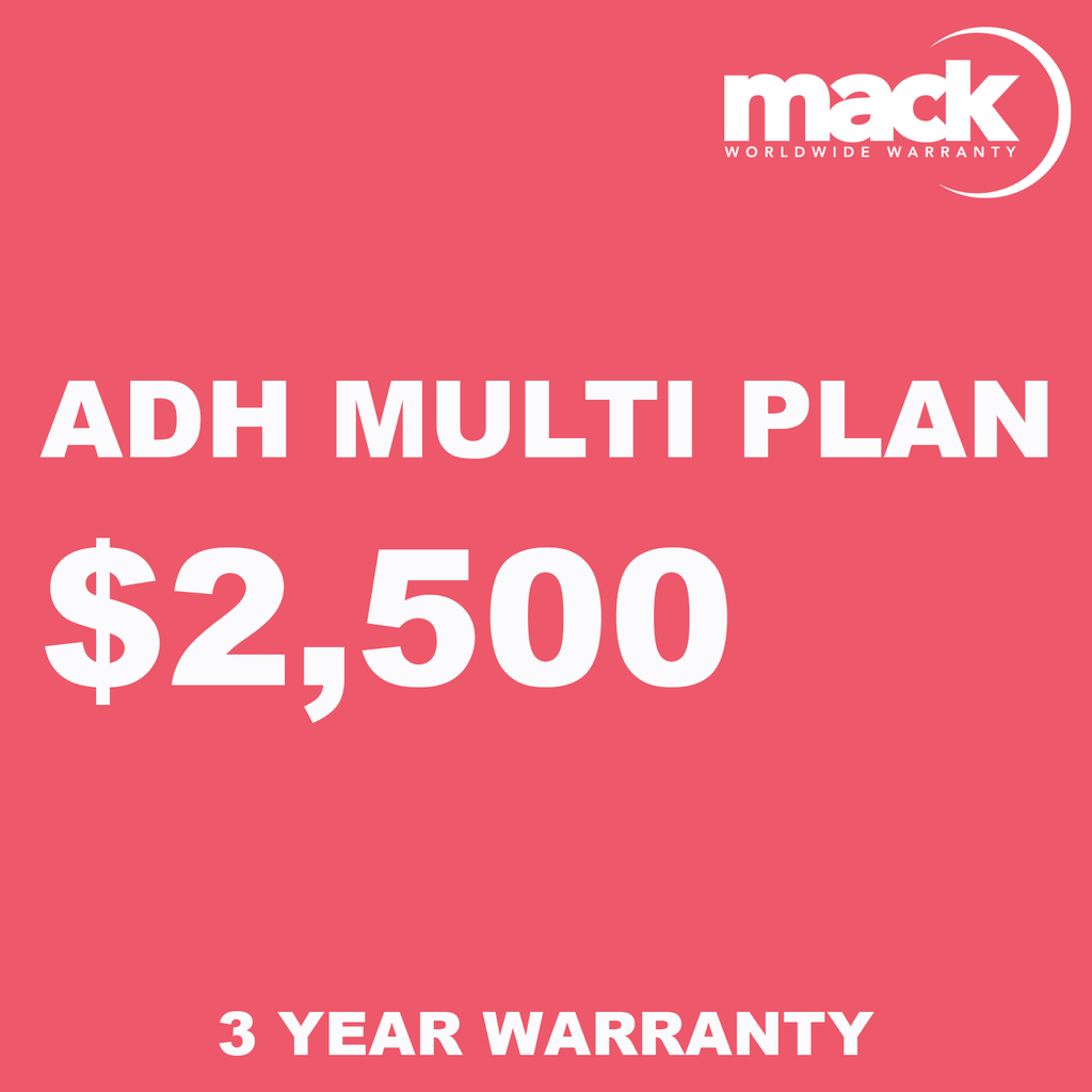 MACK 3-Year ADH Multi Plan Warranty for Electronics & Appliances Under $2500 | Extended Protection for Laptops, Phones & Home Devices | Perfect for Students, Professionals & Home Use