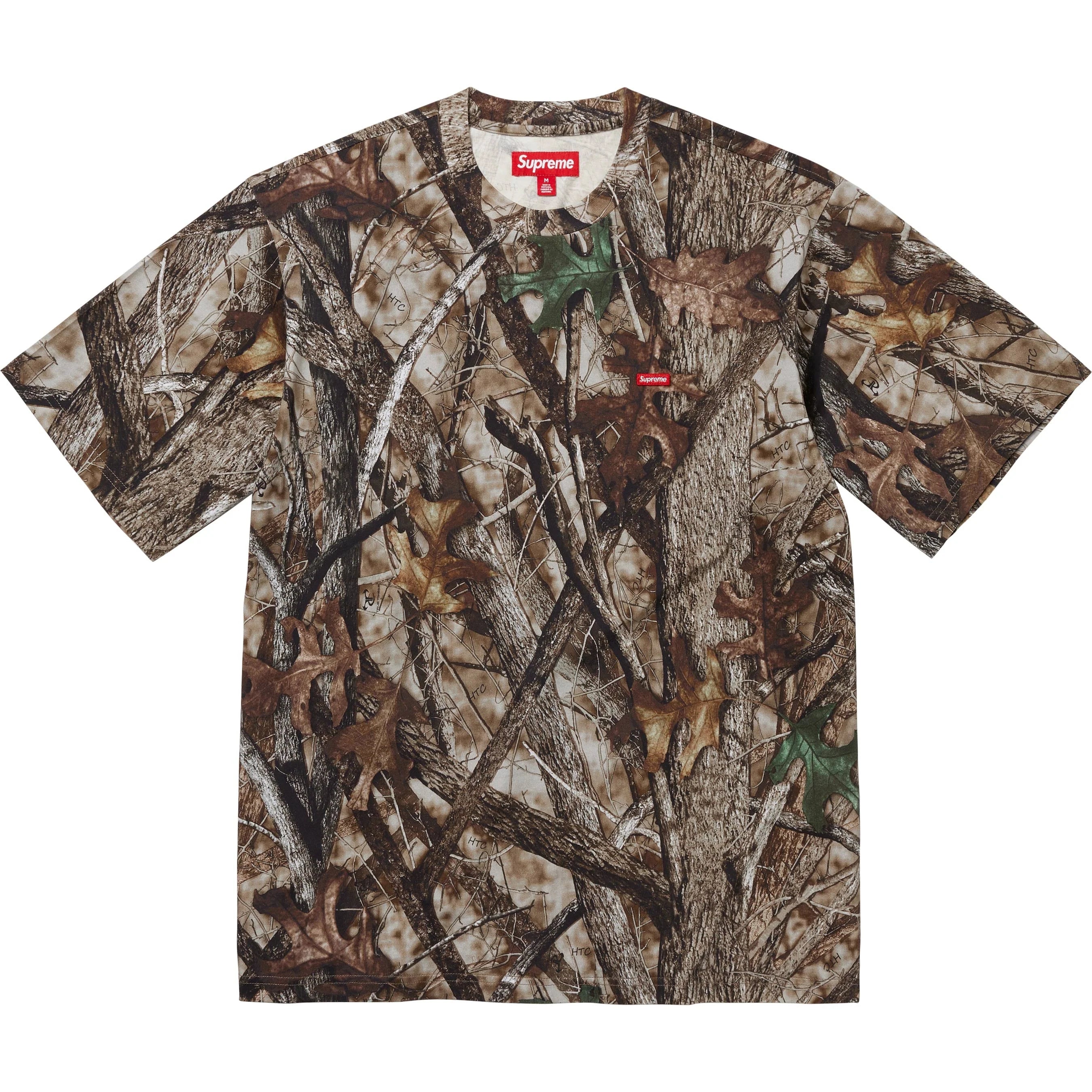 Supreme FW24 Small Box Logo Camo T-Shirt - Streetwear Fashion for Men & Women - Perfect for Casual Wear, Outfits, and Urban Style
