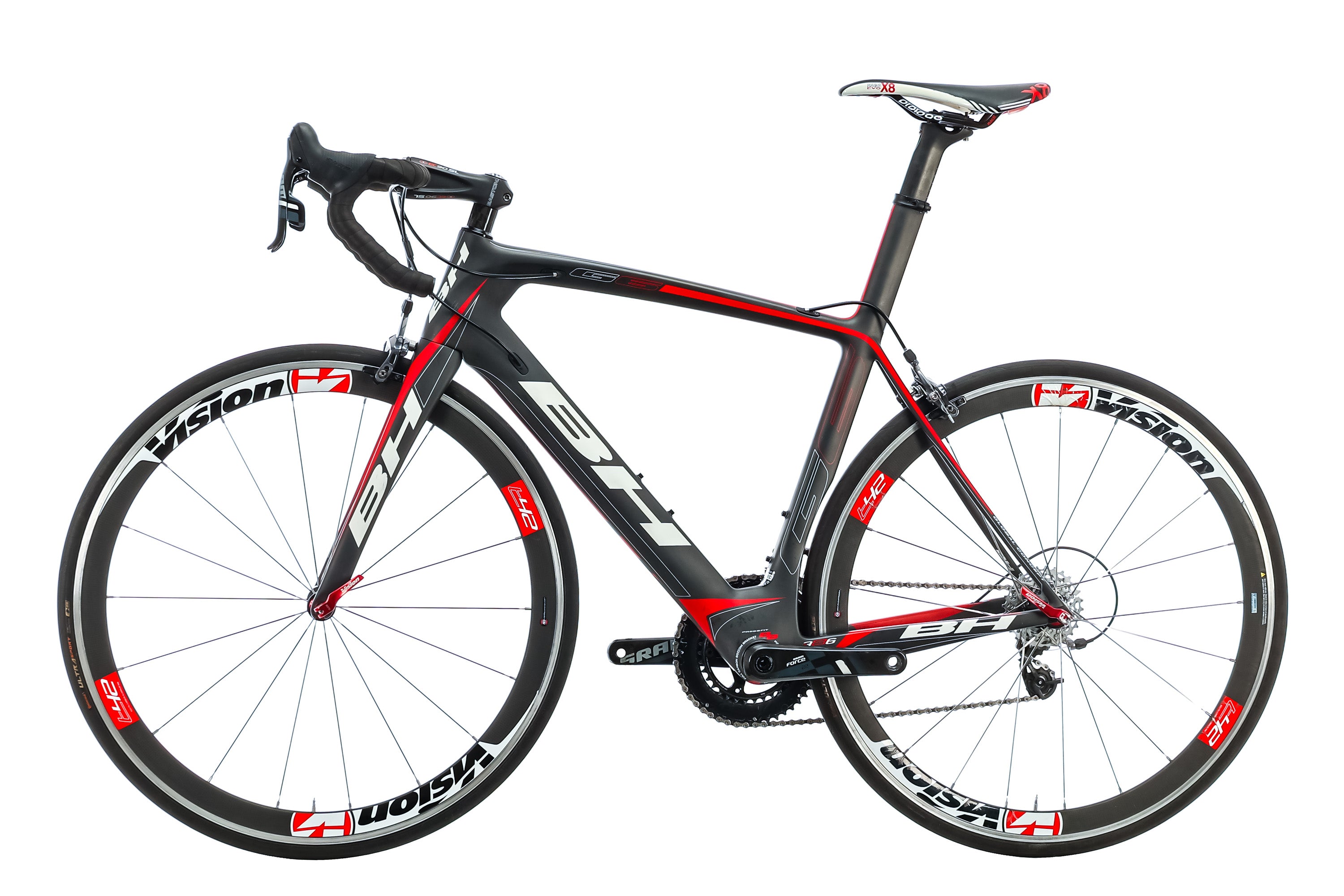 BH G6 Force Road Bike - Lightweight Carbon Frame, Shimano Components, Medium Size (54cm) - Perfect for Racing, Training & Long-Distance Cycling
