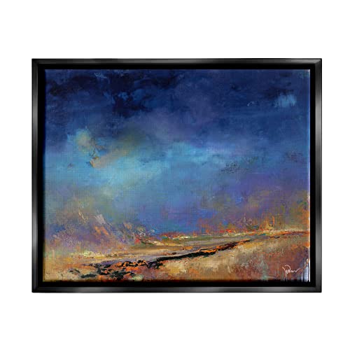 Black Floater Framed