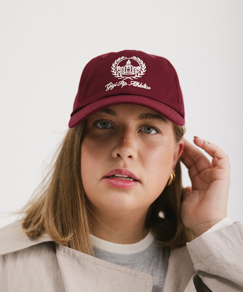 Gigi Crest Baseball Cap for Men & Women - Adjustable Dad Hat with Embroidered Logo - Perfect for Outdoor Sports, Casual Wear & Sun Protection
