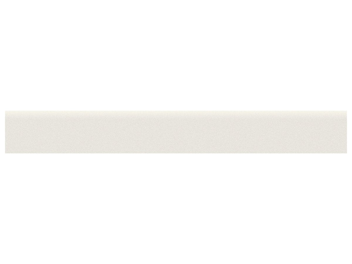 3 x 24 Inch Unglazed Porcelain Bullnose Tile - Matte Finish for Bathroom, Kitchen & Shower Walls - Premium Waterproof Backsplash & Floor Edging Trim (Set of 3)