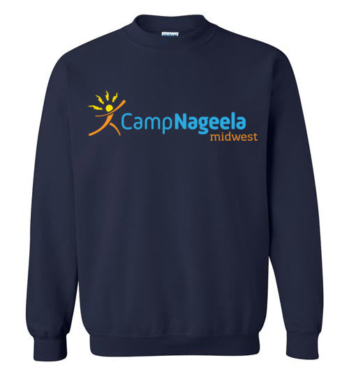 Nageela Midwest Crewneck Sweatshirt for Men & Women | Soft Cotton Pullover Sweater | Casual Comfort Wear for Fall & Winter | Perfect for Outdoor Activities and Lounge
