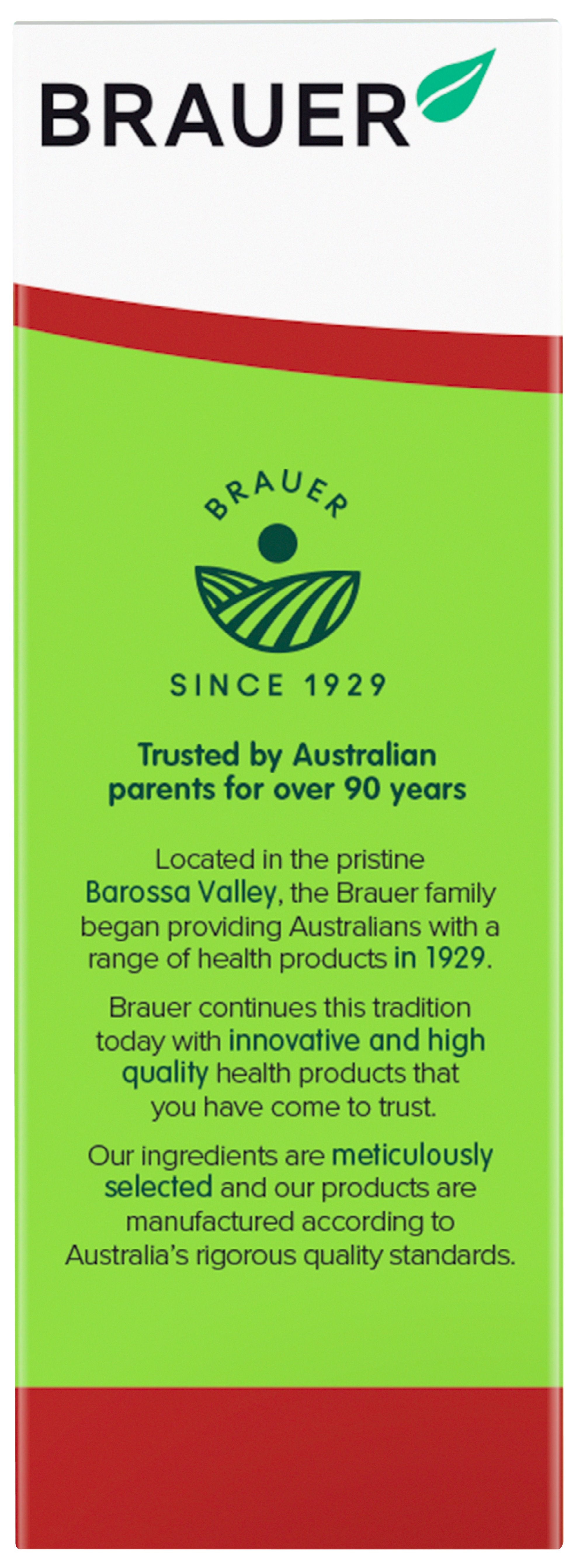 Brauer Baby & Kids Liquid Vitamin D 400 IU Drops - Supports Healthy Bone Development & Immune System - Ideal for Infants & Toddlers (Use for Daily Supplementation or Vitamin D Deficiency)