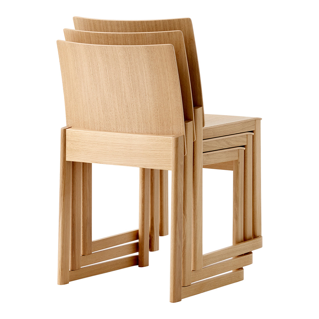 Allwood AV35 Side Chair - Stackable Dining Chair for Kitchen, Restaurant & Office - Modern & Comfortable Seating Solution