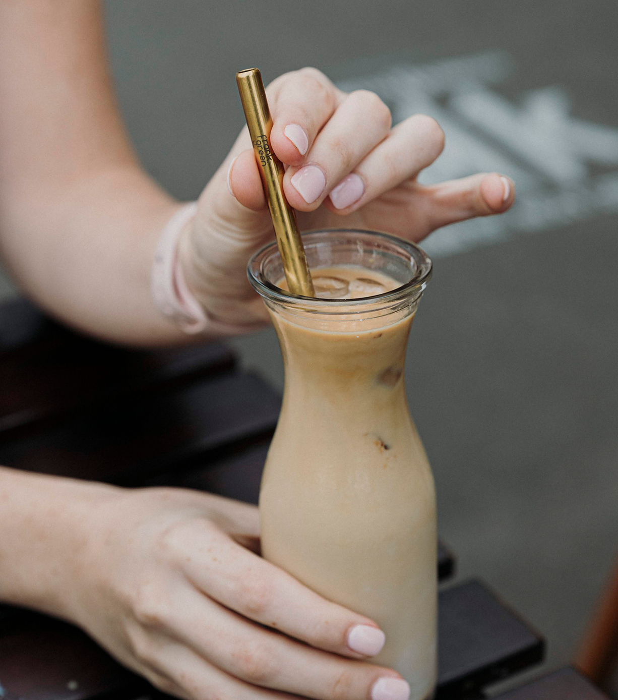 Eco-Friendly Reusable Stainless Steel Straws Set - 6.7 Inches (170mm) - Perfect for Smoothies, Iced Coffee, and Cocktails at Home or On-the-Go