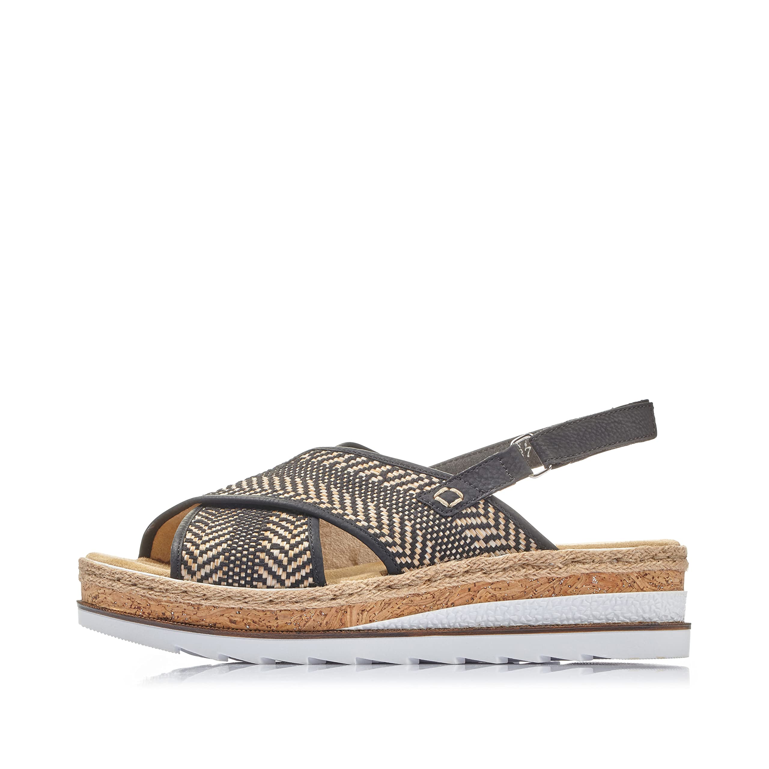 Rieker Women's Comfortable Slingback Sandals - Breathable & Lightweight for Summer, Walking, and Casual Outings