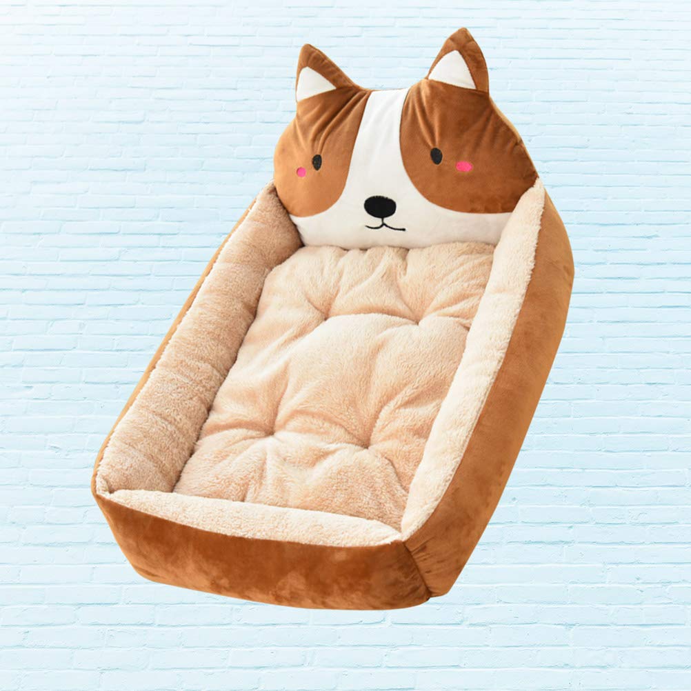 **Cozy Winter Dog Bed - Warm Pet House for Small & Large Dogs - Indoor & Outdoor Kennel for Sleeping, Lounging & Travel**