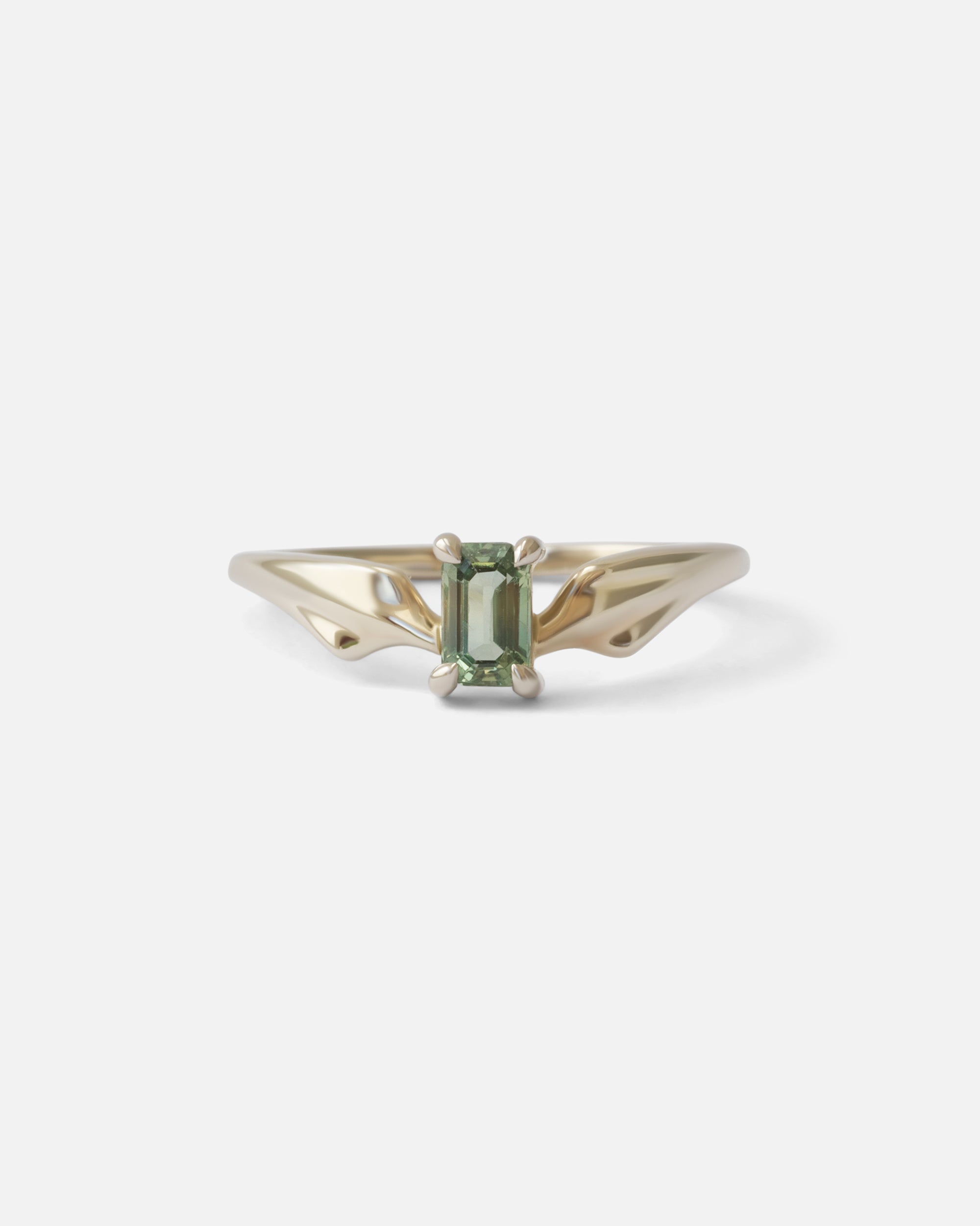 Elegant Mirror Ring with Genuine Sapphire Gemstone for Women | Perfect for Weddings, Parties & Special Occasions