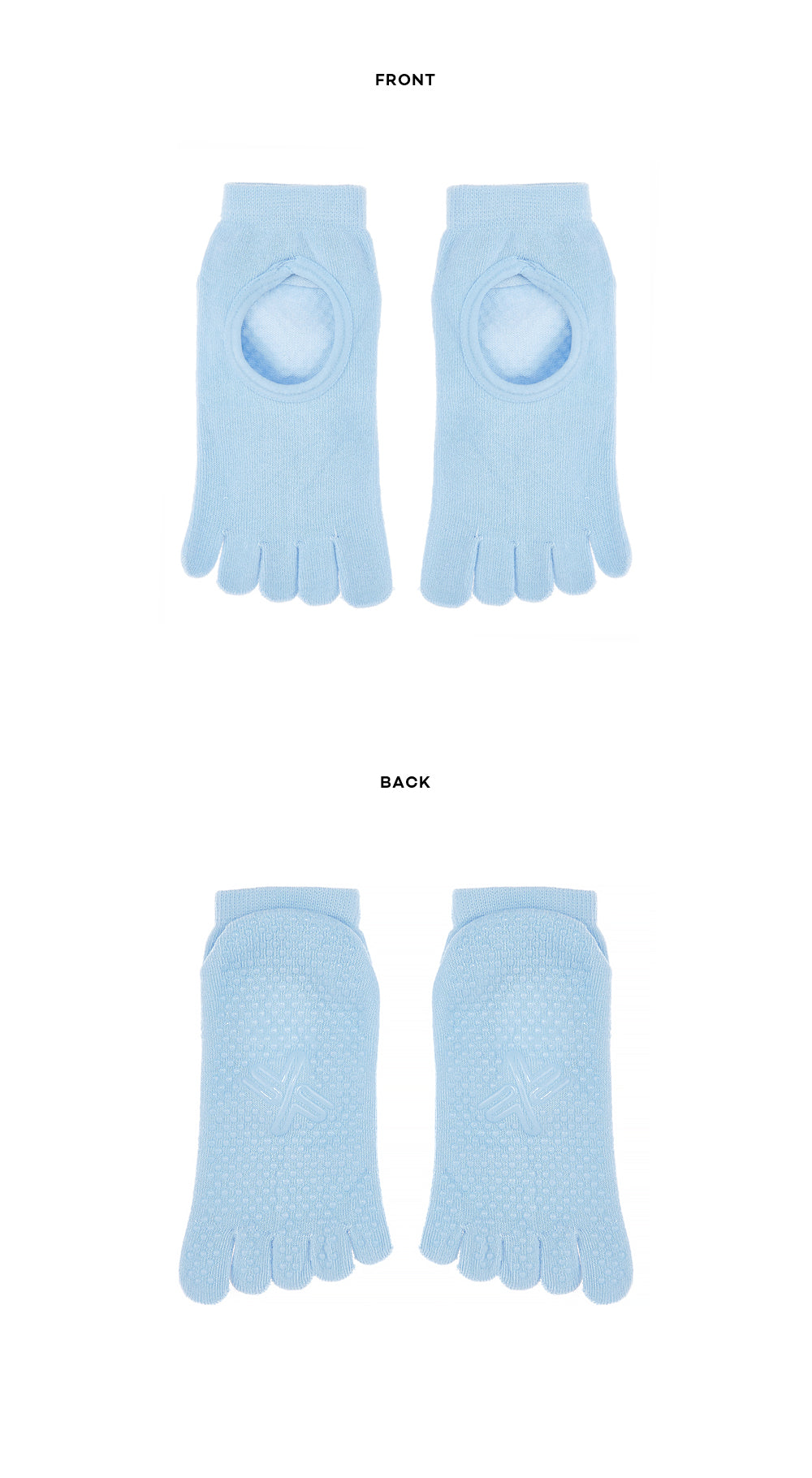 Breathable Toe Socks for Women & Men - 5 Toe Separator Design for Yoga, Running & Sports - Comfortable Non-Slip Socks for Barefoot Shoes & Daily Wear