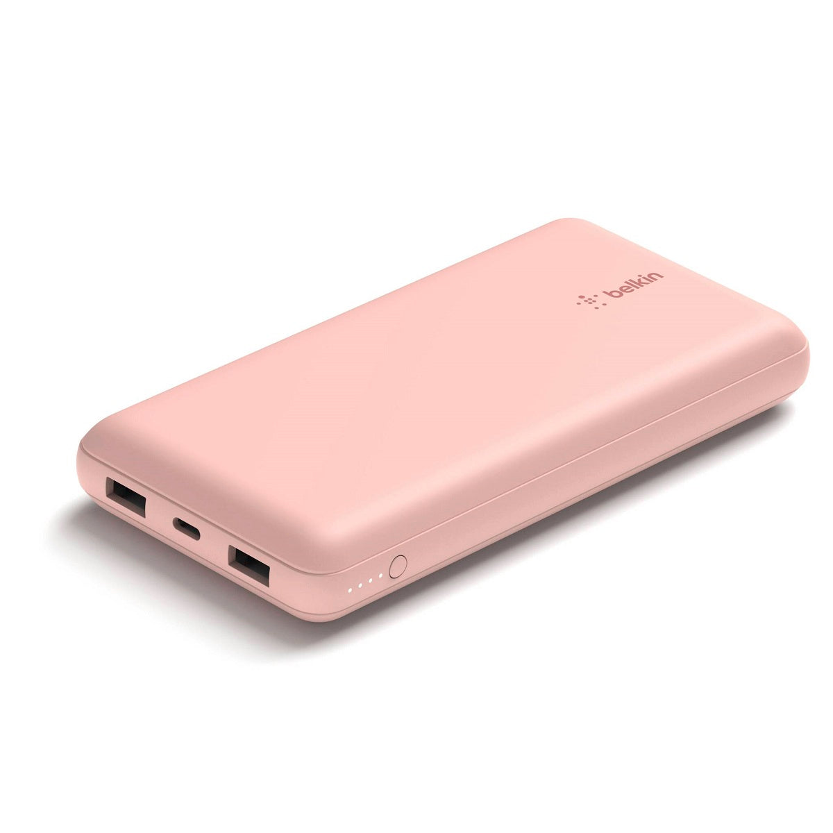Belkin BoostCharge 20,000mAh Portable Power Bank - Fast Charging External Battery Pack for iPhone, Samsung, iPad & More - Perfect for Travel, Camping & Emergency Power Backup