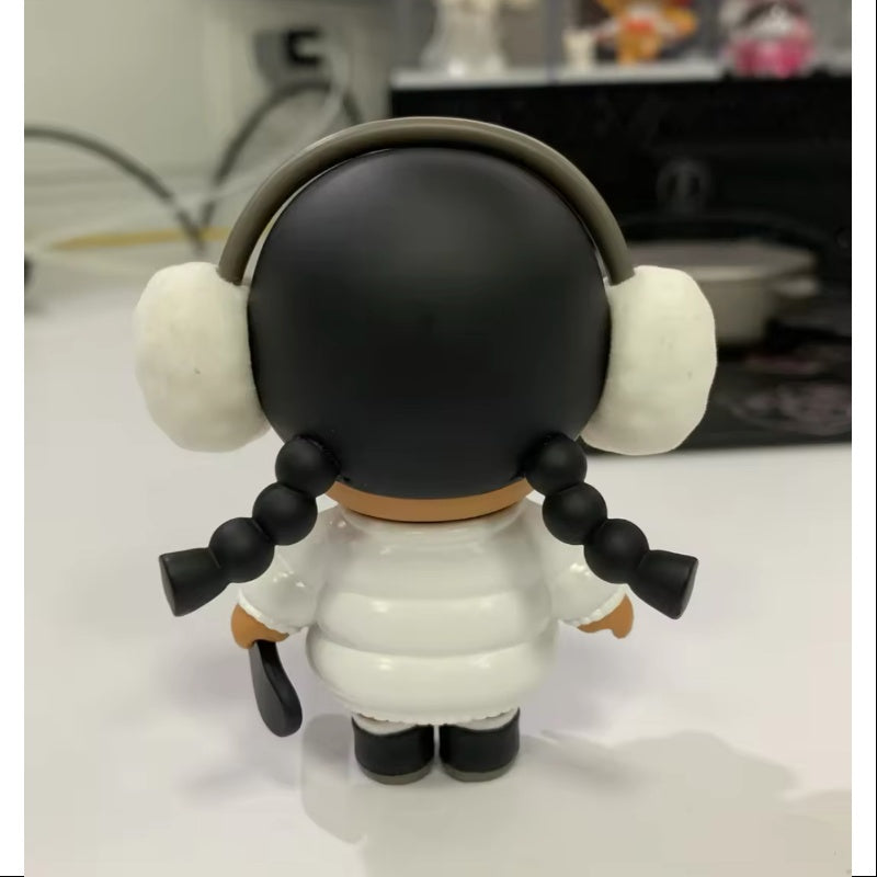 Crybaby x Dzzit Snowball Art Toy Figurine - Limited Edition 2022 Collectible - Perfect for Home Decor, Gift Giving & Anime Collections