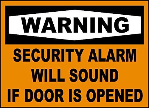 Vinyl Safety & Warning Stickers Bundle - 3 Pack Warehouse Signs (3.5