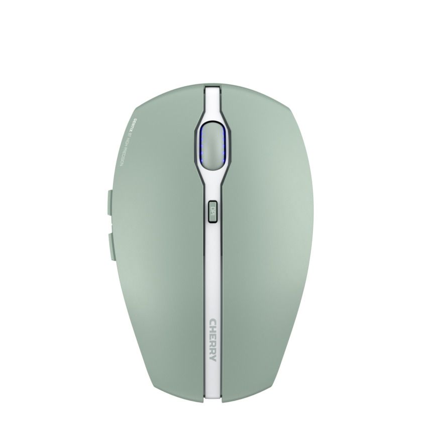 Wireless Bluetooth Mouse CHERRY GENTIX - Ergonomic Silent Click, 1600DPI Adjustable, USB-C Rechargeable for Laptop, PC, MacBook - Perfect for Office, Home, Gaming & Travel Use