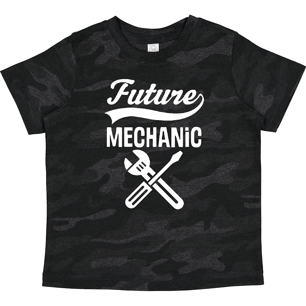 Inktastic Future Mechanic Tools Toddler T-Shirt - Cute Kids Workwear for Aspiring Little Engineers | Perfect for Playtime, Dress-Up & Career Day