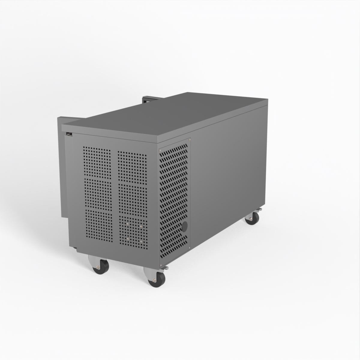 AG 2-Door Commercial Worktop Freezer with Under Bench Design - 600mm Depth for Restaurants, Cafes & Catering Businesses