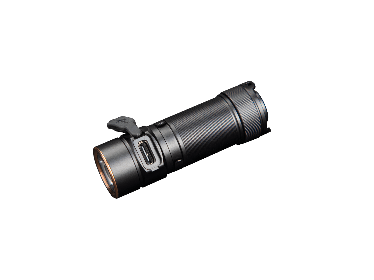 Fenix E18R V2 Rechargeable LED Flashlight - 1200 Lumens, USB-C, Compact EDC Light for Camping, Hiking & Emergency Use